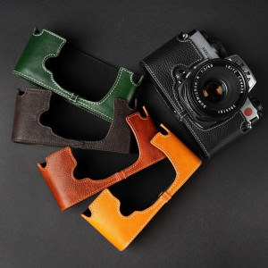 Andralyn Neue Handarbeit Fotokamera Echt leder Rindsleder Tasche Box Fall für Leica R7 R5 R6 R4 R3 R2.0 Kamera Körper Schutzhülle Basis