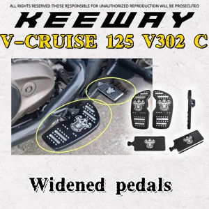 NONE Für Keeway V Cruise 125 Keeway V302c Pedal Wider Shifter Keeway V Cruise 125 Keeway V302c