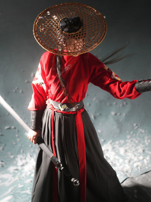 KUCLUT 2024 chinesische Robe alte Ritter Hanfu Männer Frauen Aldult Kimono Schwertkämpfer Hanfu traditionelle Vintage ethnische Cosplay Tanzkostüm