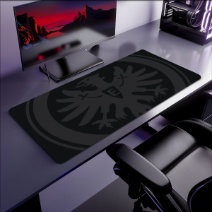 NONE Fußball Gummi Desktop XXL Schreibtisch A-A-AG S Rutschfestes Gaming F-F-Frankfurt Verdickt Deutschland E-E-Eintracht Großes Mauspad Büro