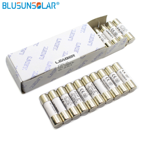 BLUSUNSOLAR 10/20/30/50 stücke Hohe Qualität Solar Sicherung 1000V Sicherung DC 10*38MM 1-32A PV Solar Sicherung Metall Legierungen für Solar Power