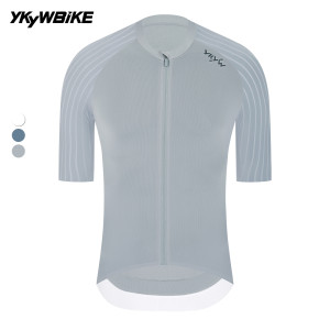 YKYWBIKE Herren-Radtrikot, 2026, Sommer, Rennrad-Shirt, YKK-Reißverschluss, Fahrradtrikot, atmungsaktiv, aerodynamisch, Raglanärmel