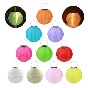 Shunmaii Wasserdichte Laterne Solar Lichterkette 30cm Outdoor Solar Power Laterne Lampe Weihnachts girlande für Hochzeit Hausgarten Dekoration