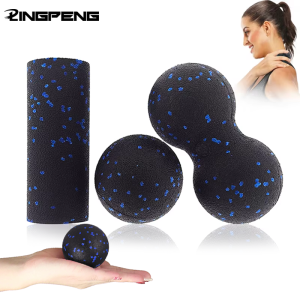 NONE Yoga Erdnussbälle Körpermassage Faszienball Anzug Schaumstoffblock Hohe Dichte Muskelentspannung Lacrosse Übung Fitness Schmerzen lindern