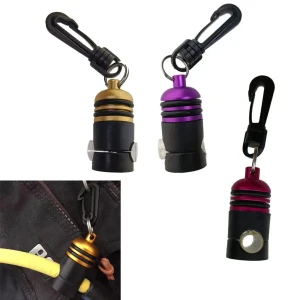 NONE Scuba Diving Regulator Schlauchhalter Zweite Stufe Octopus Retainer Clip Clamp Magnetisch verstellbarer Schlauch & Halter mit Clip