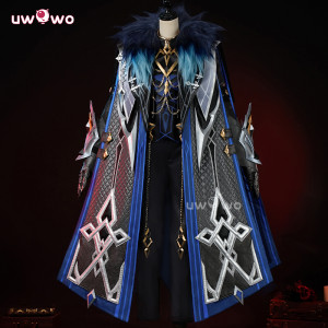 NONE UWOWO Collab Serie: Capapitano Cosplay Spiel Genshin Impact Fatui Harbingers Il Capitan Cosplay Kostüm Neues Outfit Halloween Cos