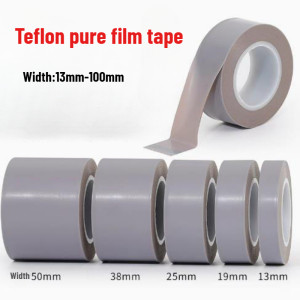 NONE Neues Hochtemperaturbeständiges Klebeband 300 ℃   PTFE-Folienband, Wärmedämmung, einseitig klebende Versiegelungsmaschine, wasserdichte Bänder