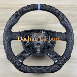 MDYSHAN Für Ford Focus 2005 2006 2007 2008 2009 2010 2011 2012 2013 Real Carbon Fiber Lenkrad Hohe Qualität Custom Stil