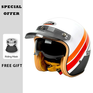 NONE Jet Helm Männer Frauen Open Face Motorrad Helme DOT ECE Genehmigt ABS Material Moto Ausrüstungen Capacete De Moto