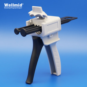 Wellmid Araldite epoxy lijmcartridge AB Gun 50ml Doseerpistool Kit Impression Mixing Doseer Dispenser 3m AB Lijmpistool 1:1 1:2 50ML 1to1or2to1 GUN