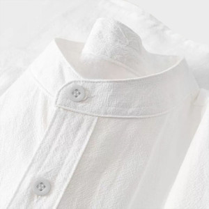 King Billion Herren-T-Shirt aus Baumwolle und Leinen, Sommer, heißer Verkauf, Henley-Ausschnitt, lässig, atmungsaktiv, leicht, einfarbig,
