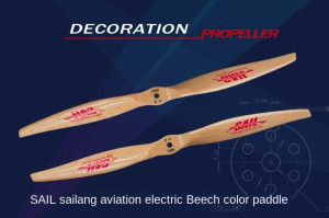 NONE SAIL Hocheffizienter elektrischer CW-Propeller aus Buche für bürstenlosen Motor