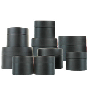NONE 30 Stück Gesichts creme Gläser kosmetische Plastik box leere enge Taille Behälter tragbar 10g/15g/20g/30g/50g nachfüllbare Flasche Reise