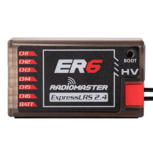Radiomaster ER6 2.4G 6CH 100mW CRSF PWM-Empfänger