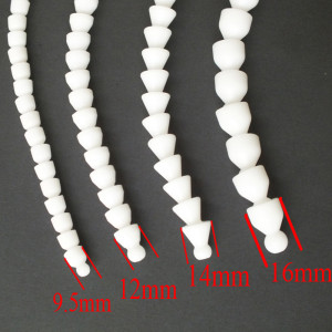 NONE 50 cm 7–16 mm Puppenskelett-Zubehör, integrierte bewegliche Puppenhalterung, geeignet für die Herstellung von Plüschpuppen