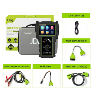 NONE JDiag M100 Pro Motorrad Diagnose Scanner OBD2 Fehler Diagnose Werkzeug Motorrad Code Reader Für BMW Kawasaki Yamaha Suzuki KTM