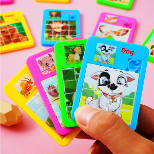 NONE 12/30PC Cartoon Puzzle Tier Puzzles Frühe Pädagogische Entwicklung Spielzeug für Kinder Geburtstag Party Gefälligkeiten Pinata Füllstoff