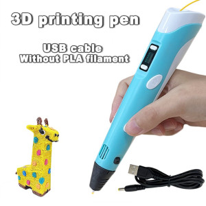 NONE 3D Druck Stift DIY Dreidimensionale Malerei Kinder Spielzeug Spaß Camouflage Mit LCD Bildschirm Kompatibel PLA Filament Spielzeug Geschenk
