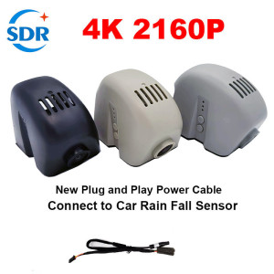 Sindarui 4K UHD 2160P Plug and Play Auto DVR Video Recorder WiFi Dash Cam Kamera Original für Audi Auto A1 A3 A4 A5 A6 Q3 Q5 Q7 2004-2020