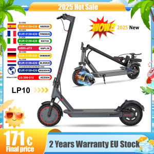 AOVOPRO LP10 Elektrische scooter met dubbele schokabsorptie 35 km 10 inch 35 km/u Topsnelheid Cruise Control LED-licht elektrische scooter 8.5" Adults