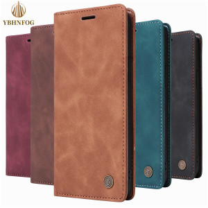YBHNFOG Leder Flip Case für iPhone 16 Pro 15 14 Plus 13 Pro 11 12 Pro MAX X XS XR 6 6S 7 8Plus Halter Brieftasche Stand Telefon Taschen Abdeckung