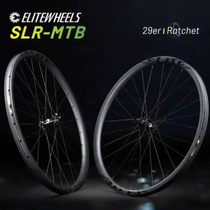 ELITEWHEELS 29er Ultraleichter XC MTB Carbon-Laufradsatz M14 Ratchet-System 36T Nabe Passend für 7 Arten von Felgen All Mountain Bike Räder