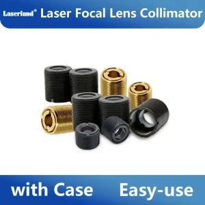 laserland Laserdioden-Brennlinse-Kollimator, Kollimation mit Koffer, Kollimator aus optischem Glas