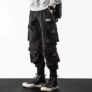 NONE Trendy Streetwear Quick Dry Eis Seide Hosen Männer Klassische Cargo Hosen Mann Sommer Dünne Neue Stil Gerade Bein Vielseitige Casual Hosen