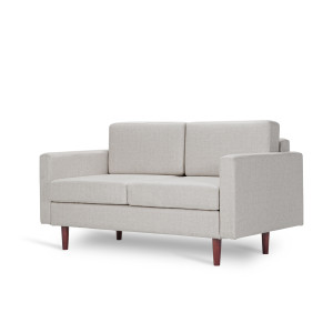 Klasyczna dwuosobowa kanapa SOFA LINEA 2 (Kolor: Beżowy)