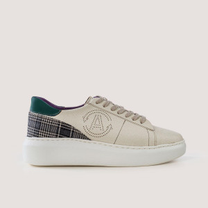 Apple & corn sneakers JANE - turquoise