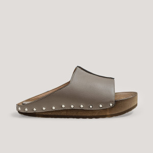 Drewniaki „Pilates, babe!” – khaki