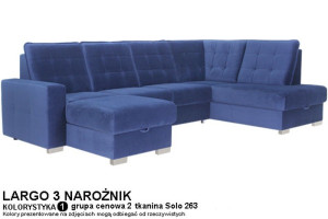 Narożnik LARGO 3 kolorystyka 1 - solo 263