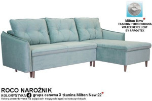 Narożnik SOFIA kolorystyka 4 - milton new 22