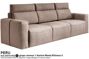 Kanapa PERU kolorystyka 1 - westa 5/gomez 4