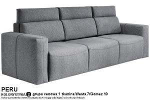 Kanapa PERU kolorystyka 2 - westa 7/gomez 10