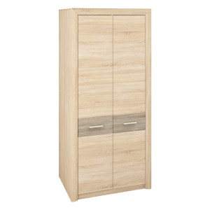 Szafa CASTEL 01 Sonoma jasna+MDF sonoma truflowa