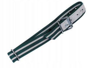 Obroża dla cieląt Classic 85 x 4 cm biało-zielona