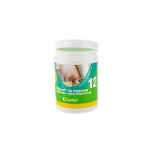 Balsam do wymion z olejkiem z mięty pieprzowej ”12”, 1000 ml