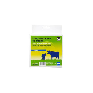 Filtry krążkowe do mleka, różne filtr krążkowy, Can Agri, Średnica - 95mm, Ilość sztuk - 200 szt.