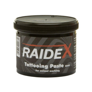 Tusz do tatuowania pasta Raidex, czarny 600g