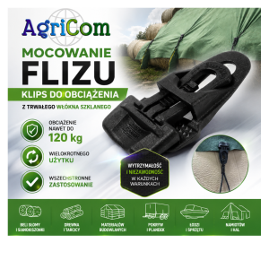Klips do mocowania flizu – trwałe i niezawodne zabezpieczenie okryć