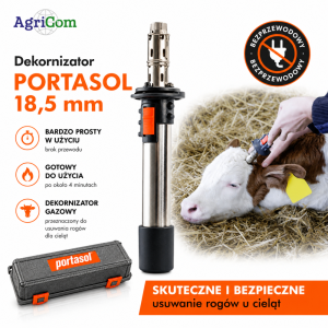 Dekornizator PROTASOL III gazowa wypalarka do rogów 15mm