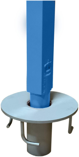 Irudek FLUSH FLOOR BASE-CEMENTO podstawa montażowa do osadzania w betonie