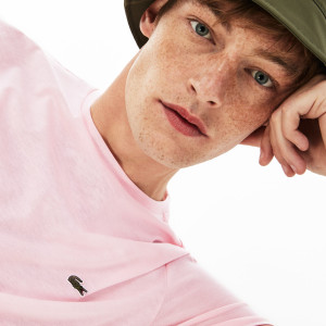 Men's crew neck pima cotton jersey t-shirt