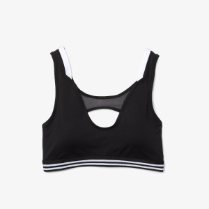 Women’s sport contrast accents and cut-outs sports
bra