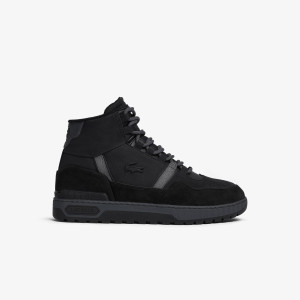 Men's t-clip winter mid textile and leather
trainers