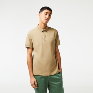 Men's paris polo shirt regular fit stretch cotton
piqué