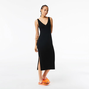 Women’s sleeveless knit midi dress