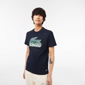 Men’s cotton jersey print t-shirt