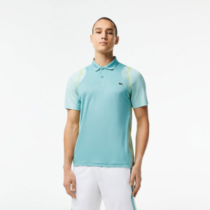 Men’s tennis recycled polyester polo shirt